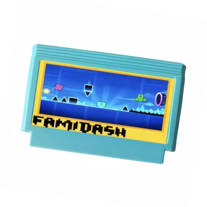 

Игровой картридж Famidash для консоли FC/NES, 60 контактов/72-контактный игровой карт