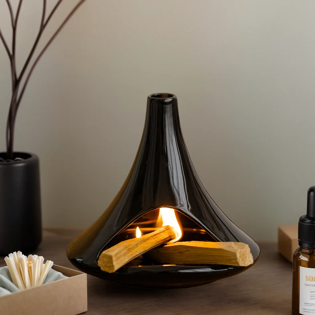 

Керамический держатель для курильницы Palo Santo для палочек для мудреньи, мини-поднос для ароматерапии, домашний декор для медитации, йоги, портативный