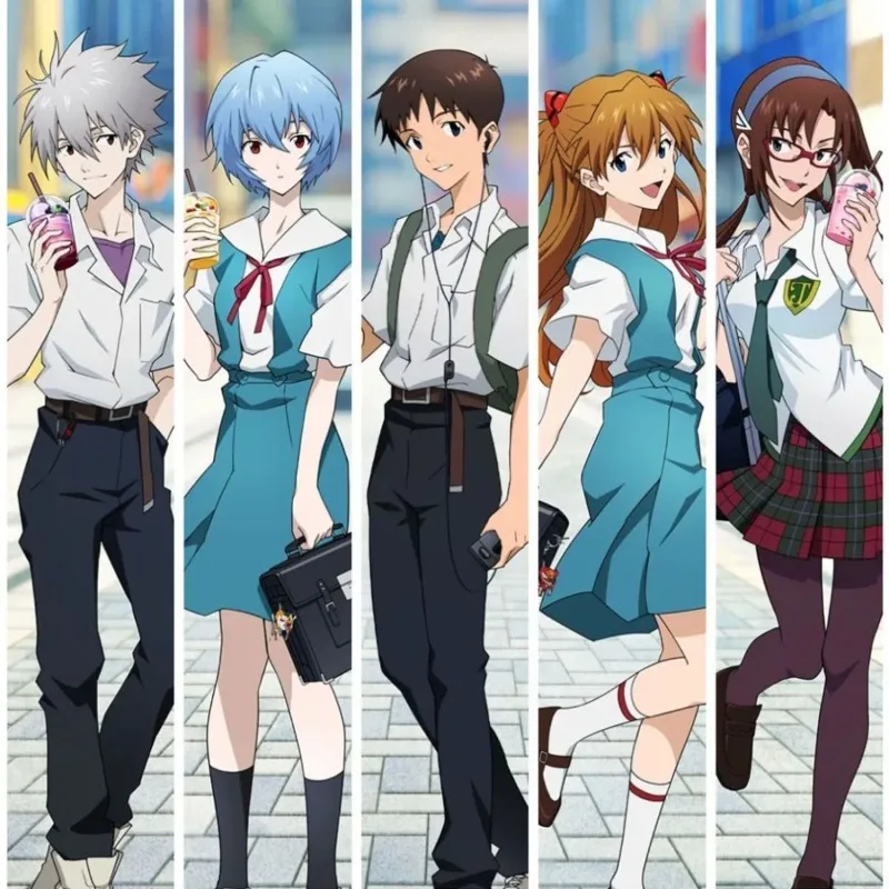 

New EVA Acrylic Stand Figure Ayanami Rei Asuka Langley Soryu Anime Peripheral Cute Fashion Exquisite Modeling Room Ornament Gift