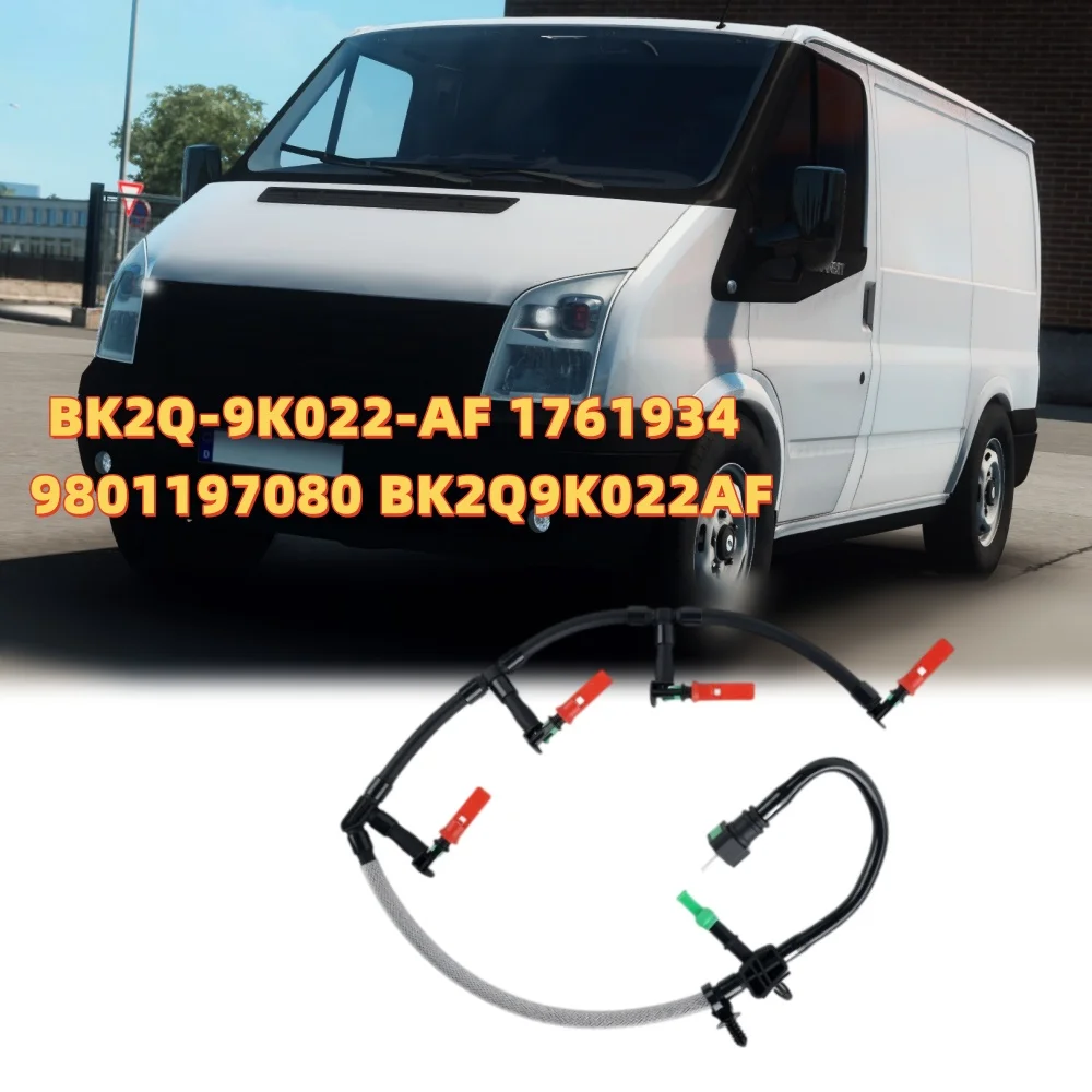 Fuel Injector Leak Off Pipe BK2Q-9K022-AF For Ford Transit Mk7 Mk8 Custom 2.2 Tdci Euro 5 Car Fuel Inject Pipes Hoses Parts