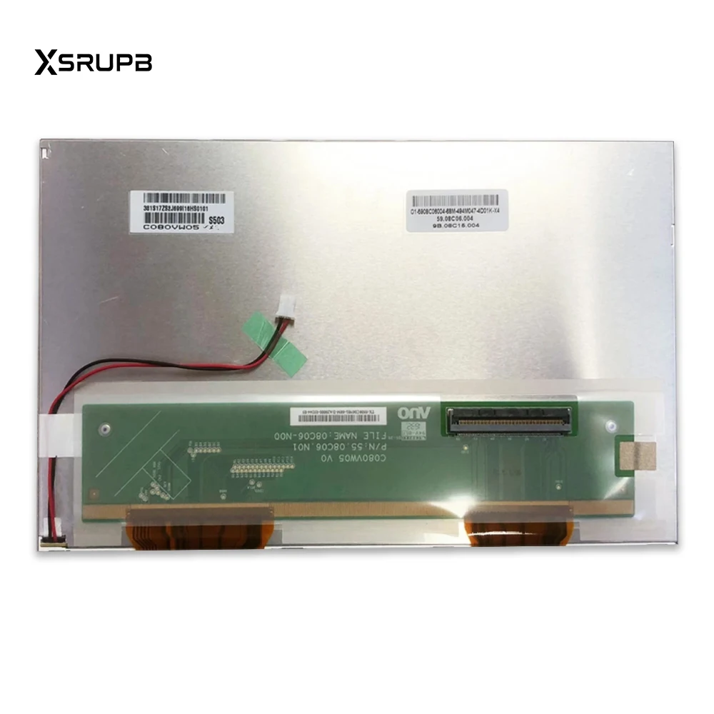 

Original 8 inch LCD screen C080VW05 V0 C080VW05 V2 LCD Display