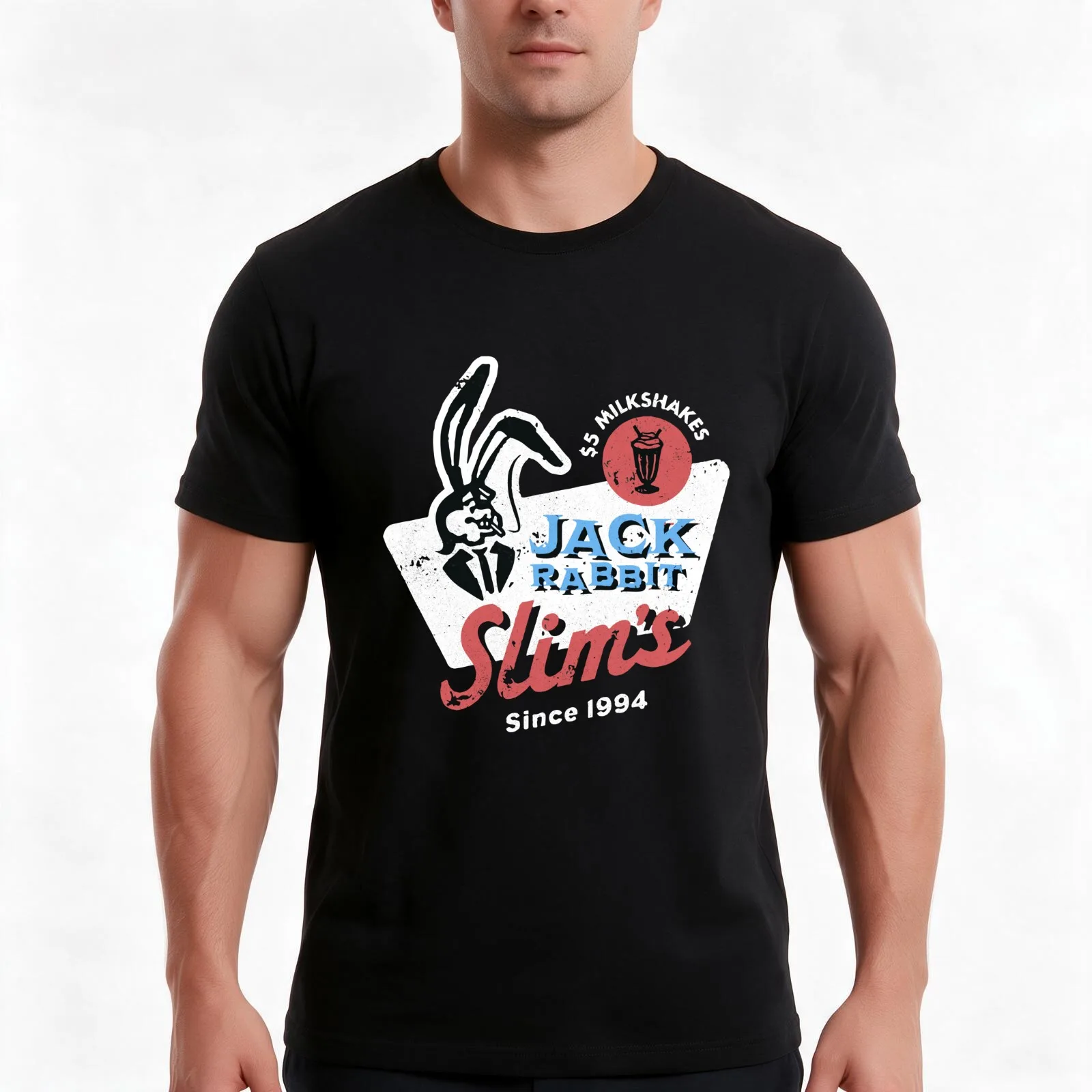 Jack Rabbit Shirt Pulp Fiction Movie Since 1994 Jack Rabbit Slims Restaurant Men T Shirt g man t shirts for men