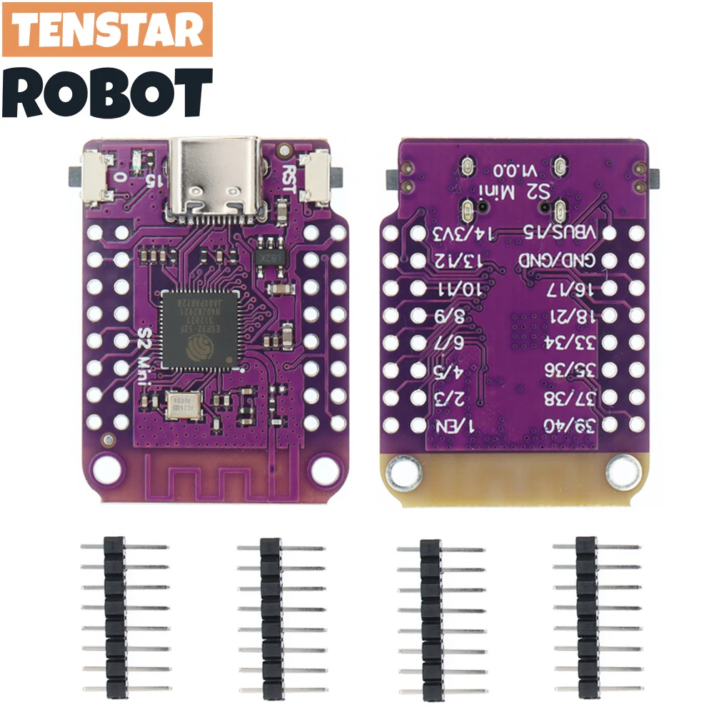 ESP32 S2 Mini D1 Mini Board Based ESP8266 CH340 ESP32-S2FN4R2 FLASH 2MB PSRAM micropyone per scheda di sviluppo Arduino