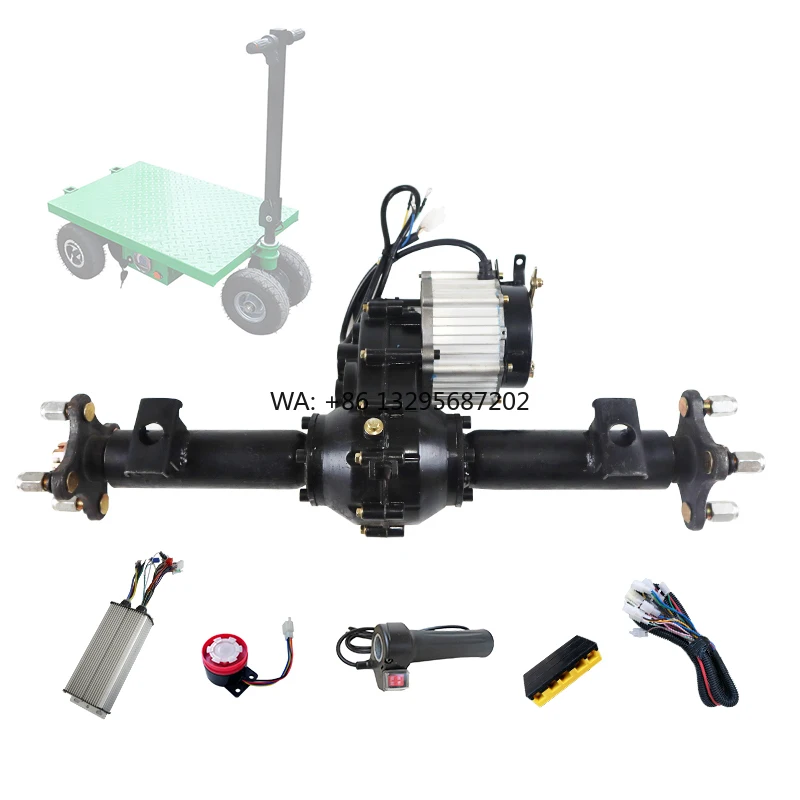 

Комплект для модификации заднего моста: бесщеточный двигатель 700 Вт, 60 см, с тормозом, низкоскоростной привод для тележек, с контроллером
