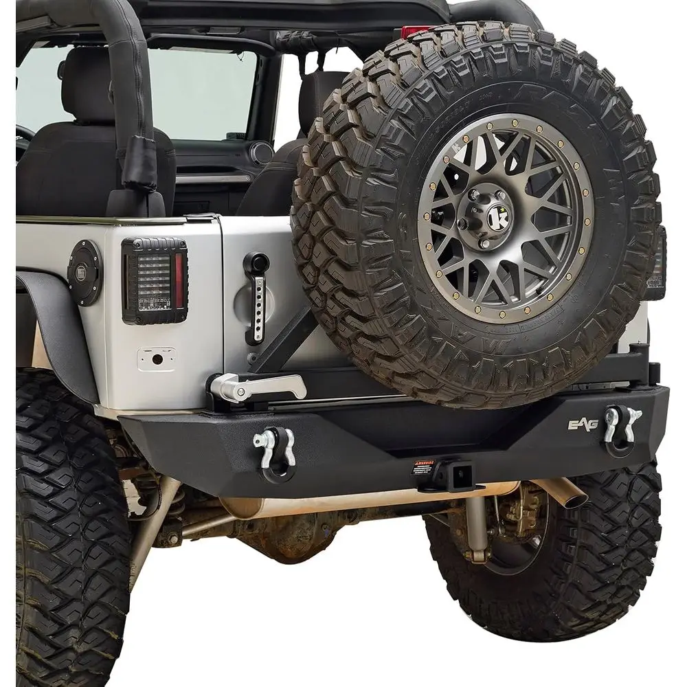 

Задний бампер с креплением для запасного колеса для моделей JK 2007-2018 гг.