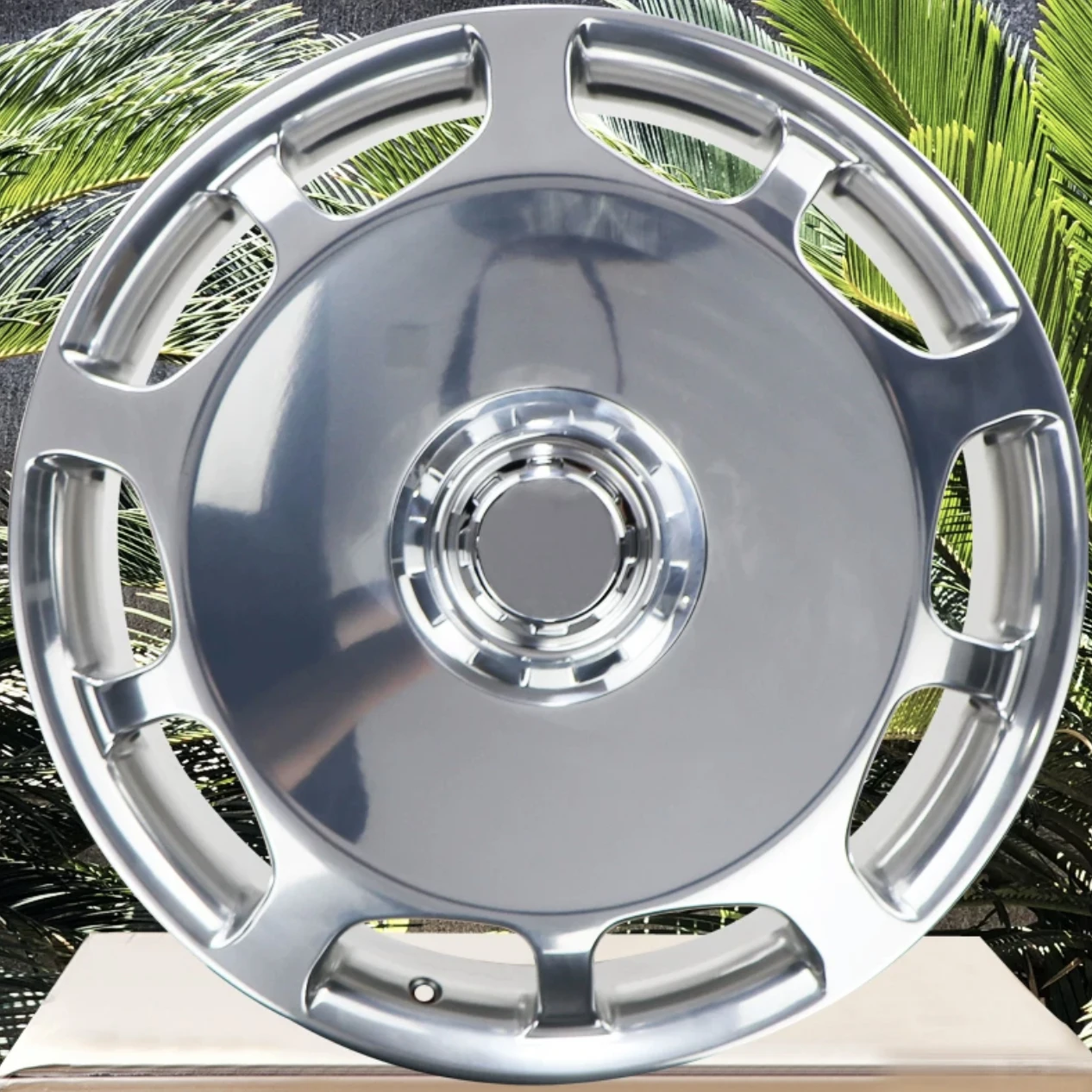 

High Quality Polishing 5 Hole Rims Steel Wheel Rims 8.5j Forged Aluminum Alloy Material Silver Flow Formed Wheels