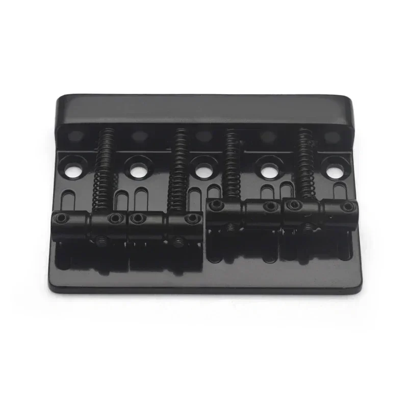 Hot-selling products-Four-string 4-string Electric Bass Bridge Zinc Alloy Bass Bridge 79.5*53MM Guitar Accessories Tailpiece Bla