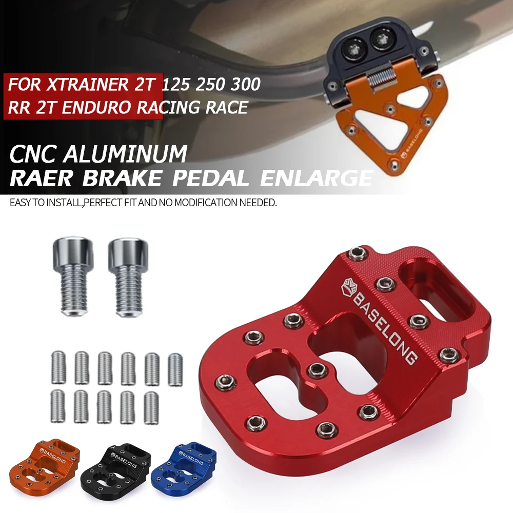 

For BEAT RR RR2T 125 250 300 XTRAINER RR 2T ENDURO RACING RR Racing Brake Pedal Extension DualControl Brake Lever Enlarger Riser