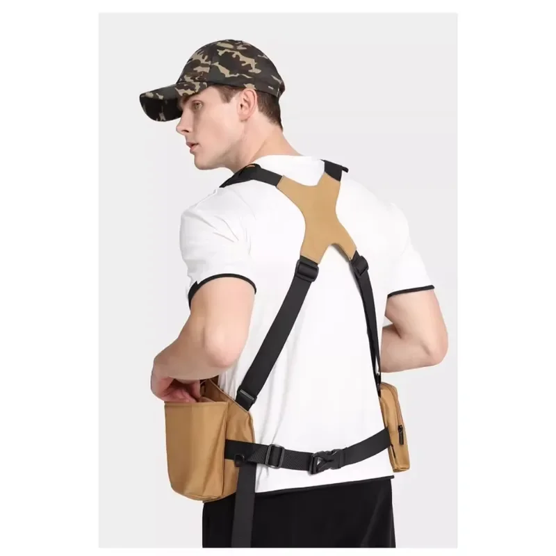 Waterproof Camera Waist Bag Portable Dustproof Lens Storage Shoulder Pouch Universal Digital Photography Accessories Outdoor