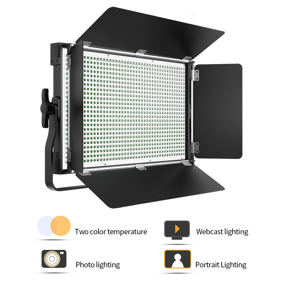 Pixel P45pro 120W Photo Studio Light High Power Dual-color LED Studio Light 3000K-8000K Fill Lamp For Video Shooting