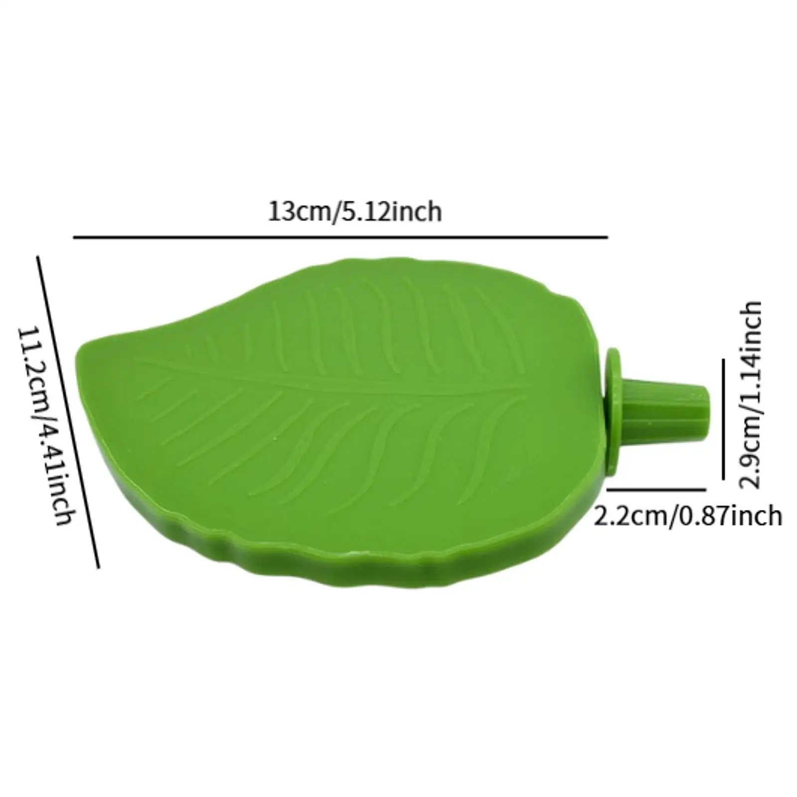 Bird Perch Stand Platform Leaf Design Cage Accessory for Parrots Cockatiels Training and Resting