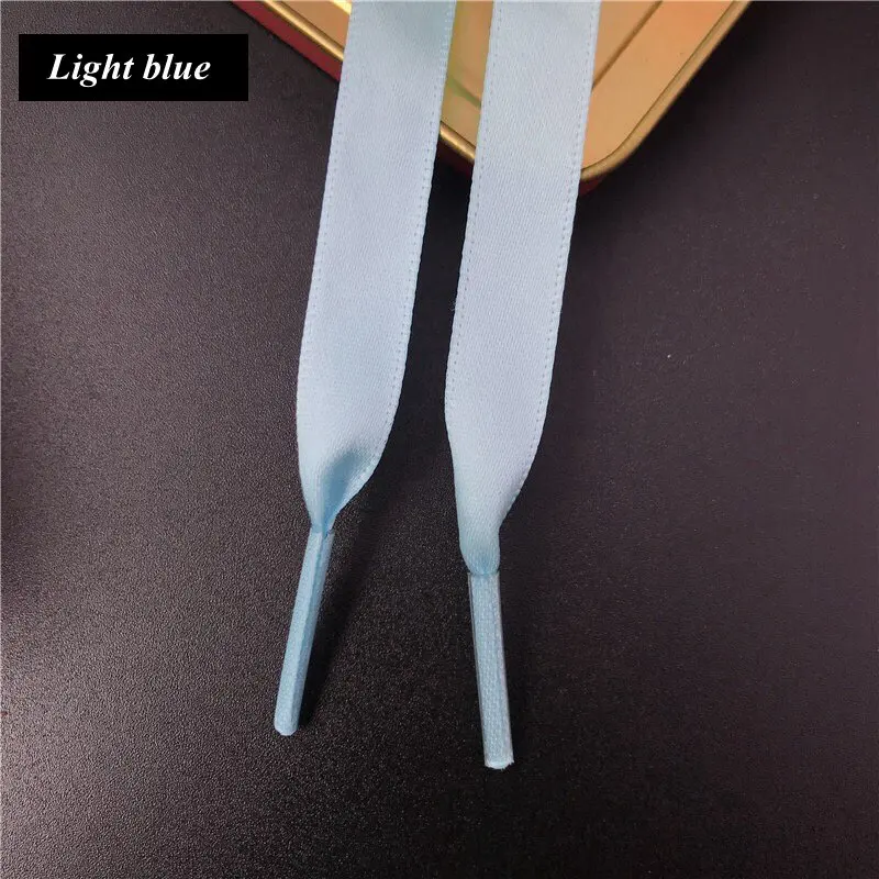 Zijden Veters Satijnen Lint Platte Schoenveters Vrouwen Sneakers Schoenveter Laarzen Veters Voor Schoenen Lengte 80 Cm 100 Cm 120 Cm 150 Cm