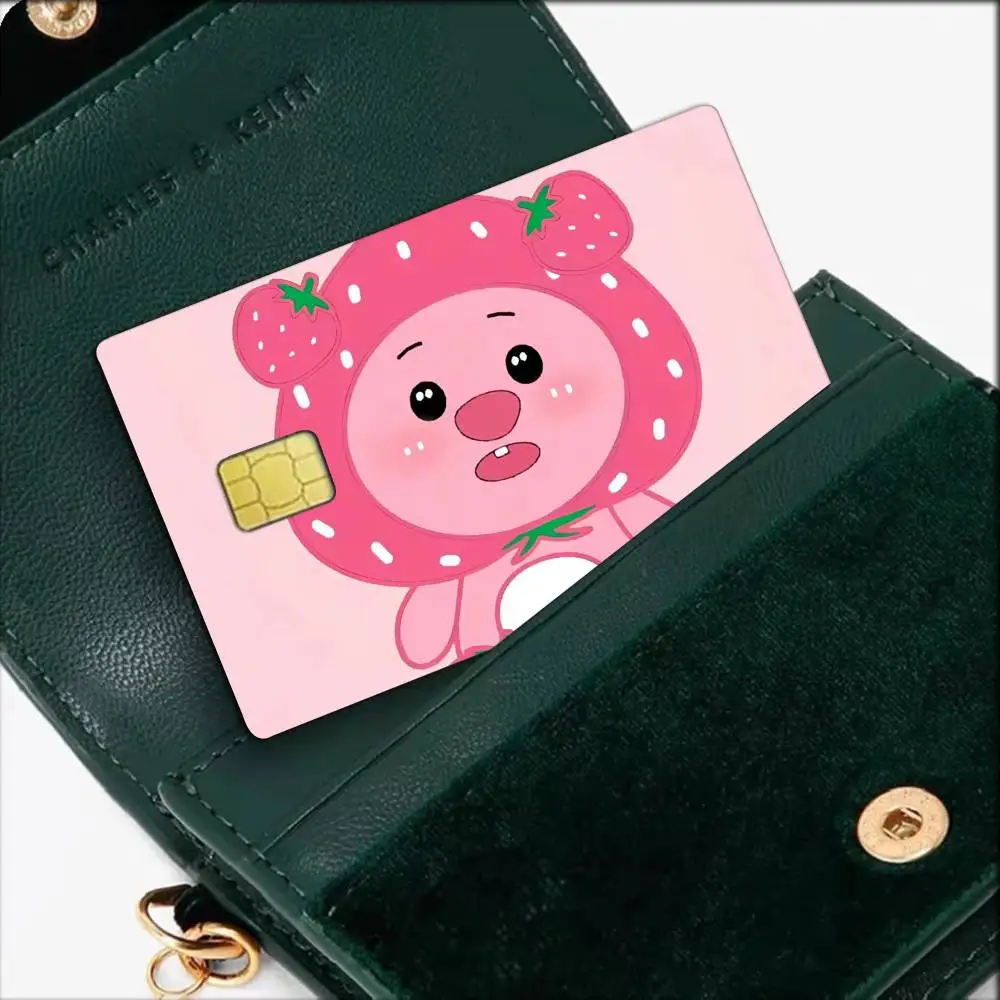 Korea Zanmang L-Loopy Waterproof Film Skin Cover Credit Card Stickers Debit Front Bank Bus Pass