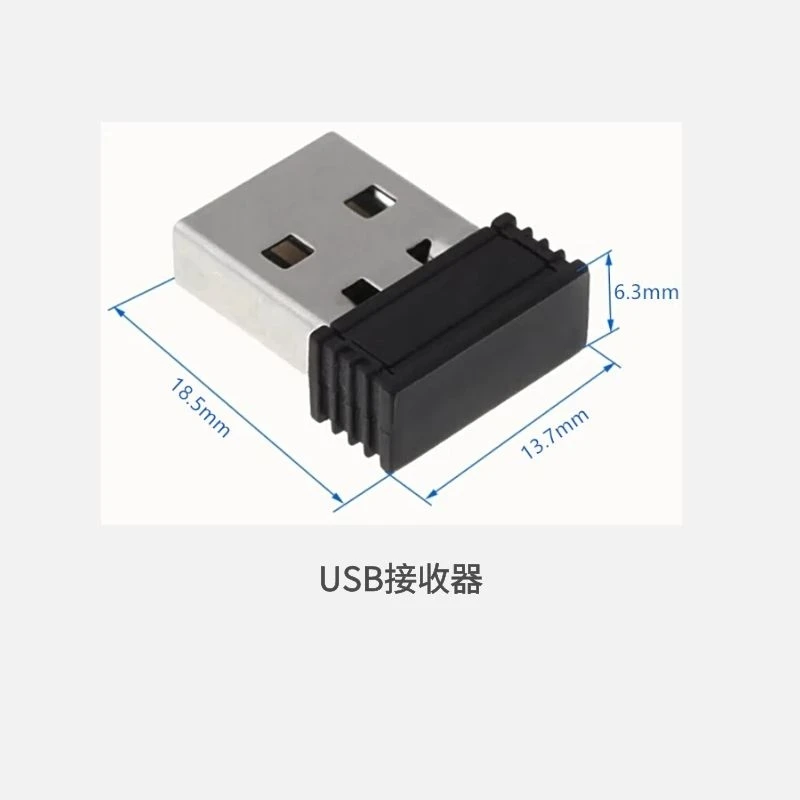 USB Wireless Foot Switch Custom Shortcut Combination Circuit Board Button Simulation Small Keyboard Mouse Module 8-way