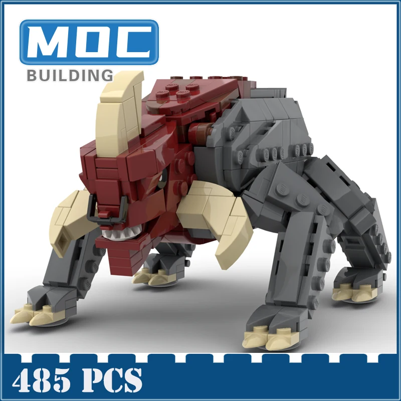 MOC Building Block Arena Series Reek Beast From Petranaki  Geonosian Arena Series Bricks Collection DIY Model Toys Birthday Gift