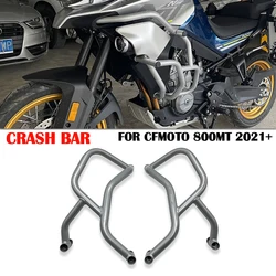 For CFMOTO 800MT 2021 2022 2023 Engine Guard Highway Crash Bar Motorcycle Frame Protection Bumper 800 MT Accessories