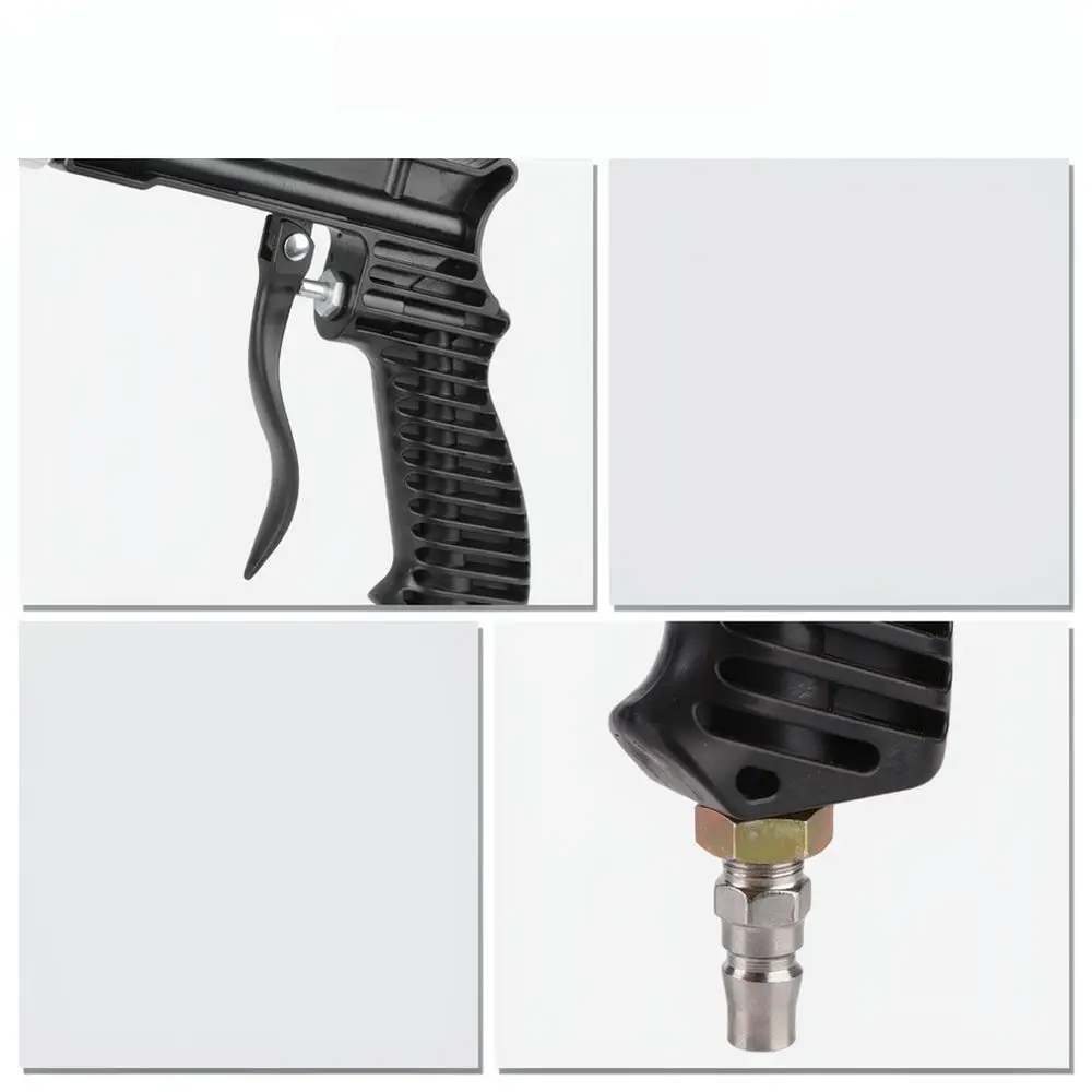 Pneumatic Sandblaster Applicator Japanese Air Connector Handheld Metal Derusting Device For Surface Maintenance Tool Cleaning