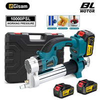 Gisam 10000PSL 69Mpa Brushless Electric Grease Gun High Pressure Car Lubricating Oil Car Maintenance For makita 18v battery pin