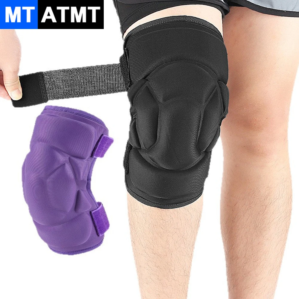 1/2Pcs Knee Protector Pads,Padded Knee Sleeves for Men Women Youth Cycling Volleyball Soccer Construction Gardening