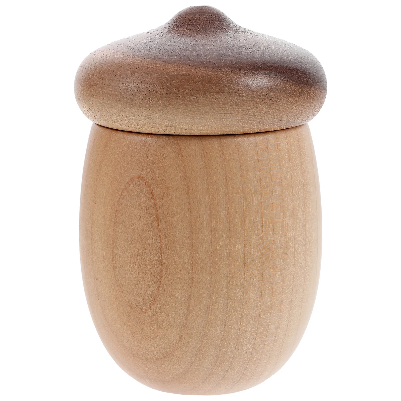 Home Toothpick Holder Acorn Form Wooden Toothpick Box Stylish Kitchen Storage Organizer Warm Atmosphere Decor Reusable Eco