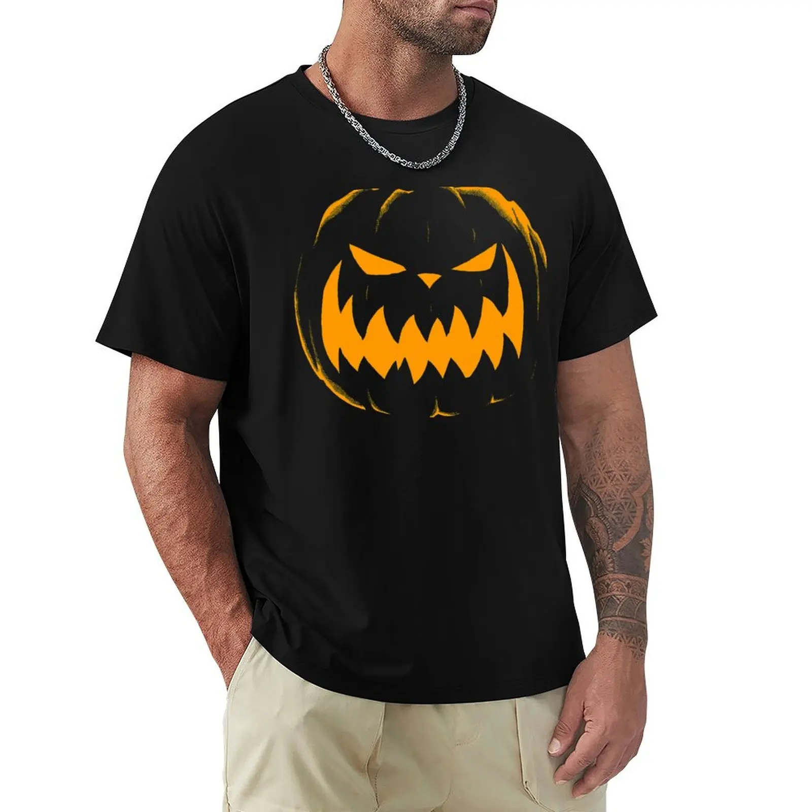 NBX jack o'lantern T-Shirt t shirt man cotton T-Shirt