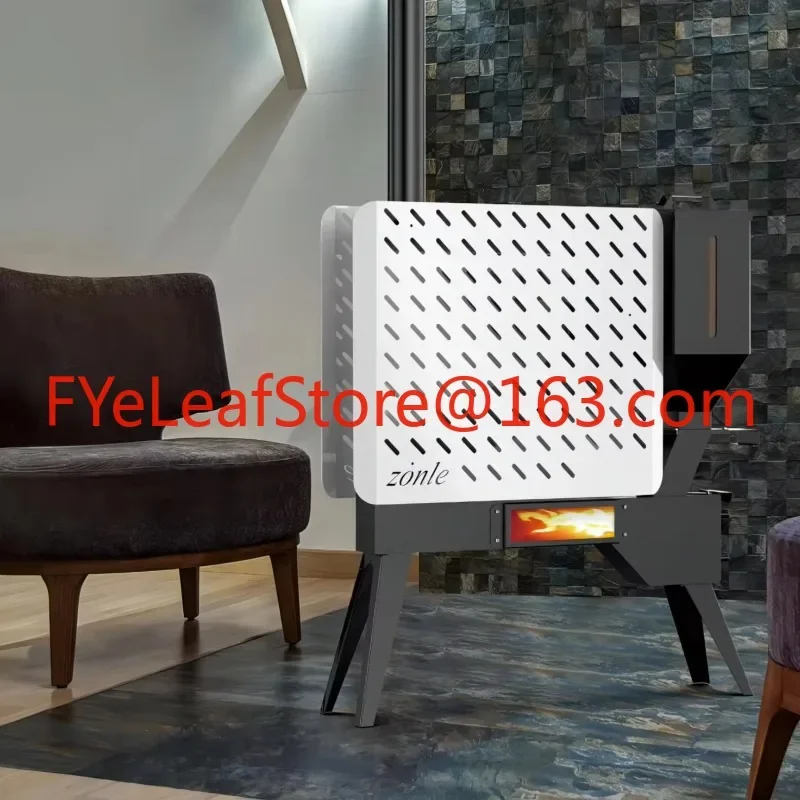 KM0501A Outdoor/indoor energy-saving pellet heater Non-electric freestanding smokeless modern wood pellet stove