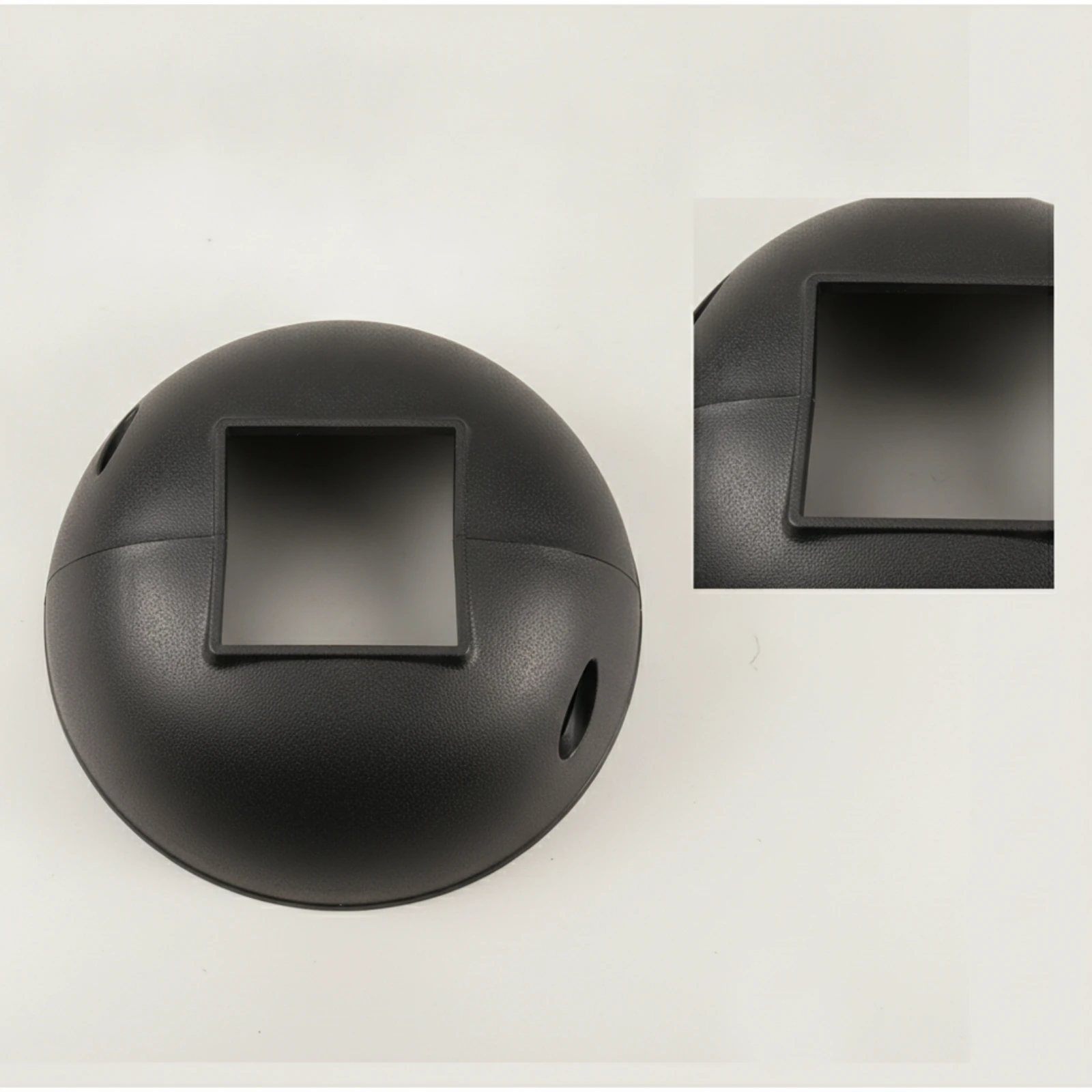 Square Tube Cap Textured Square Post Cover Tubing Post End Cap Wear-Resistant Plastic Tube Insert Easy to Install