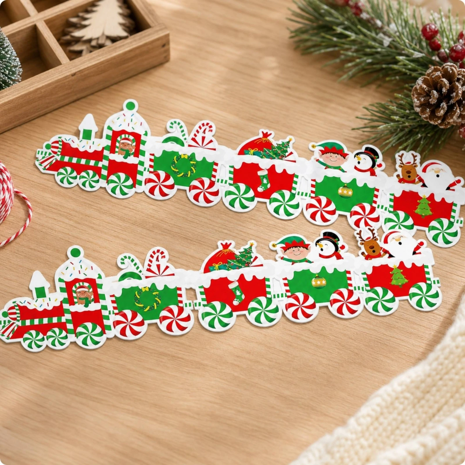 Bulletin Board Border Trim Printed Die-Cut Rolled Border Trim Fun Flexible for Teachers, School Blackboard
