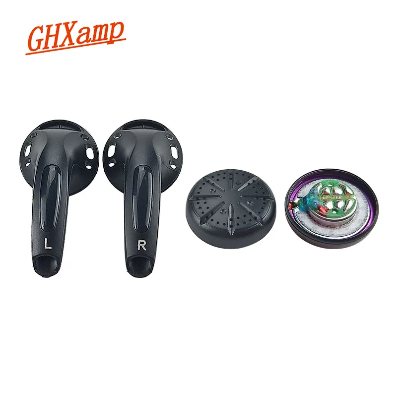 GHXAMP 15.4mm HIFI MX500 Headphone Speaker Beryllium Film 130OHM Headset Unit Inner Magnetic Flat Head Earphone Speaker 107dB