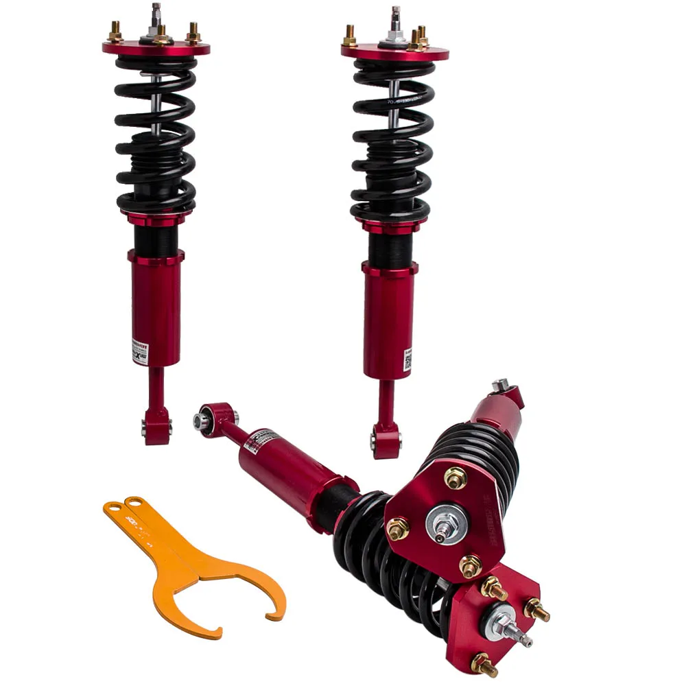 Maxpeedingrods Coilover 24 Way Damper Strut For Lexus IS F/IS250/IS350 RWD 08-13  Adjustable Coilover  SHock Absorber Strut