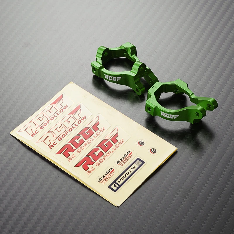 2pcs 1/10 C Hubs RC Upgrade Part Aluminum Alloy Heavy Weights Caster Blocks For LSOi Lasernut U4 RC Car Part RC Car