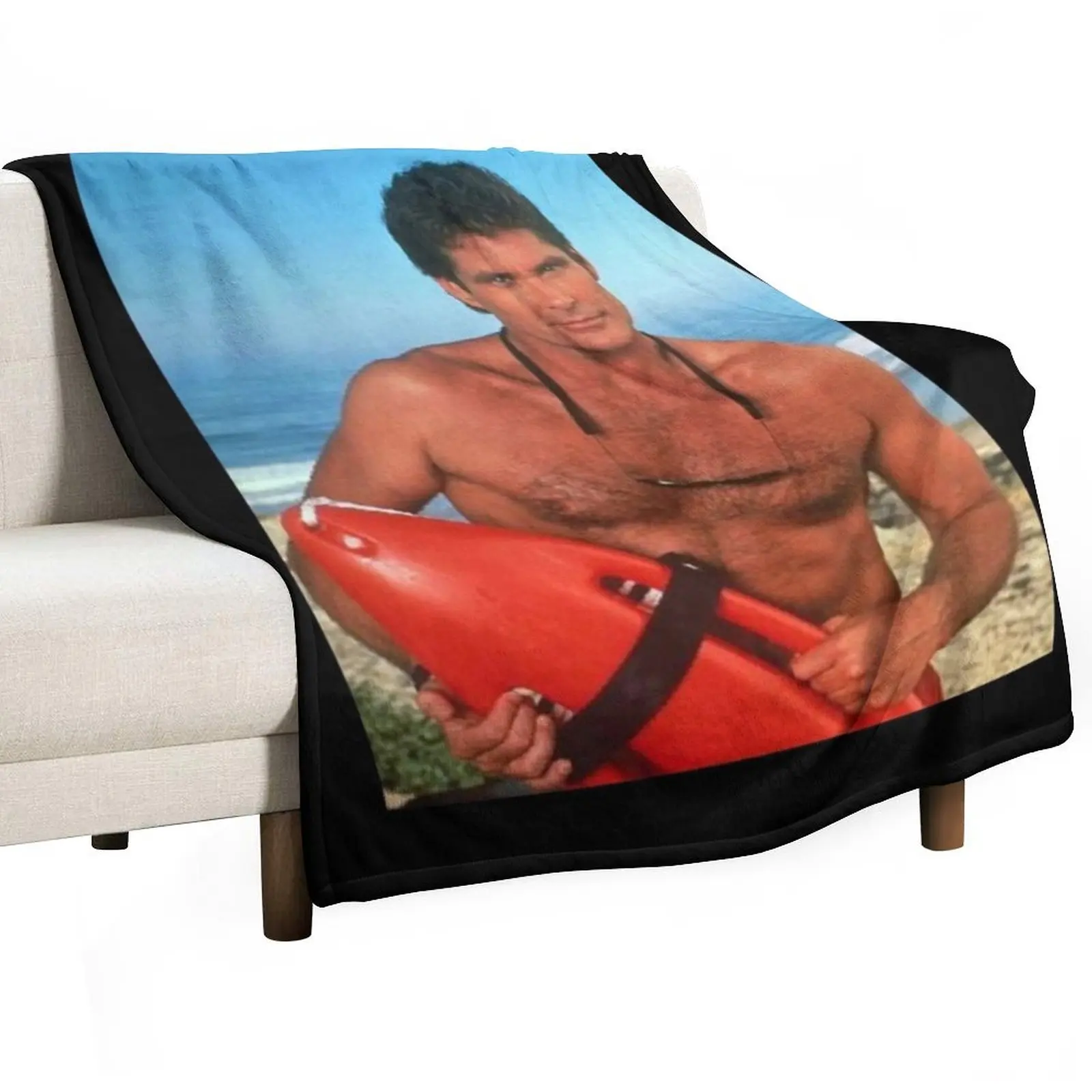 

David Hasselhof Throw Blanket Loose blankets ands wednesday Kid'S Blankets