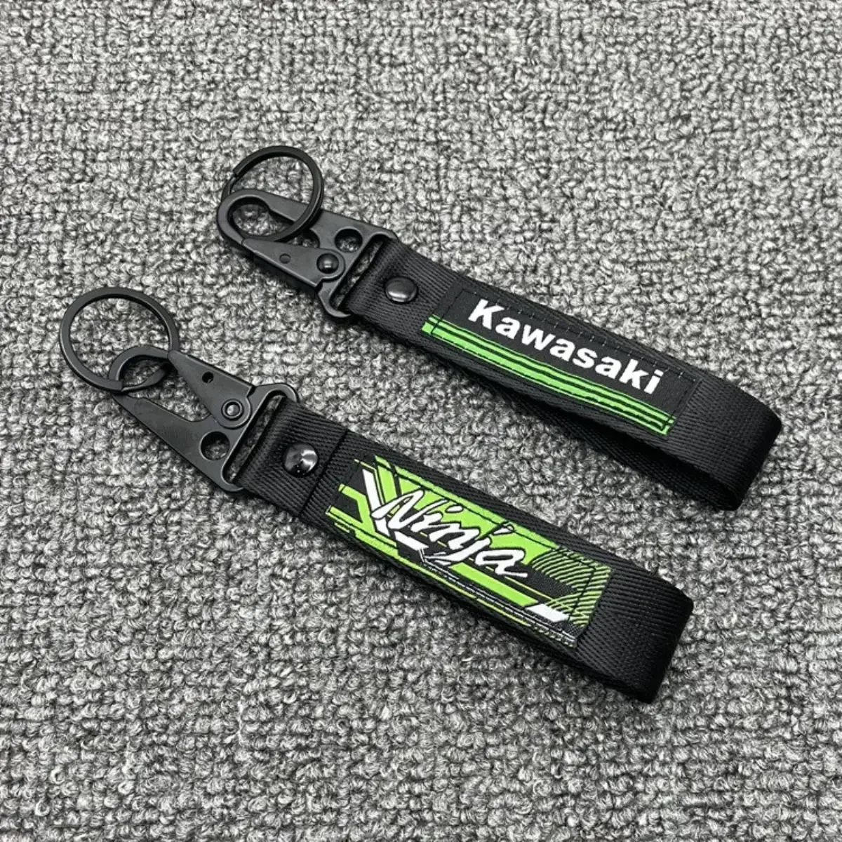 Adecuado para Kawasaki Ninja Series llavero de motocicleta cinturón cordón accesorios decoración