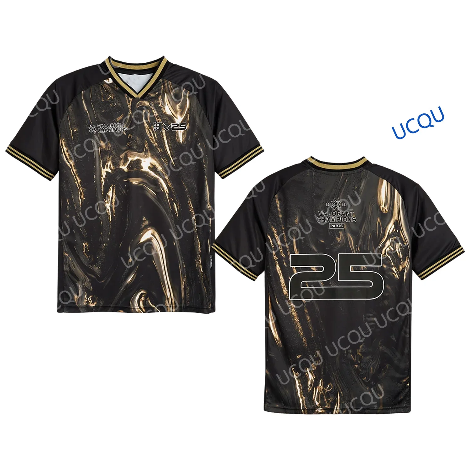Valorant Champions Paris 2025 Jersey VCT Esports Gaming Shirt Pro Player Uniform Fan T-Shirt Unisex