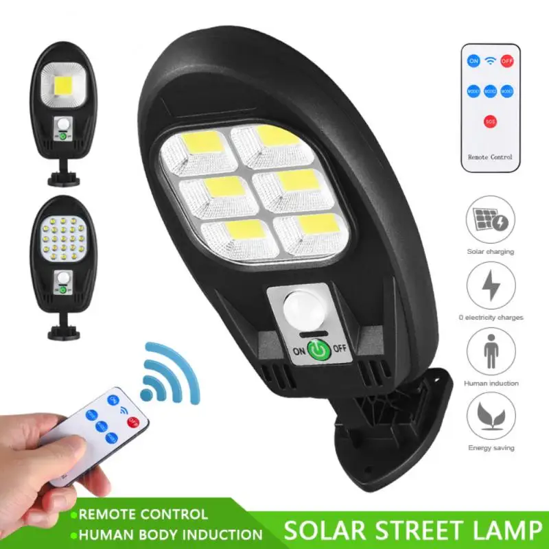 

Outdoor Solar Lamp Solar Street Lights With 3 Modes Waterproof Motion Sensor Security Lighting for Garden Patio Path Yard