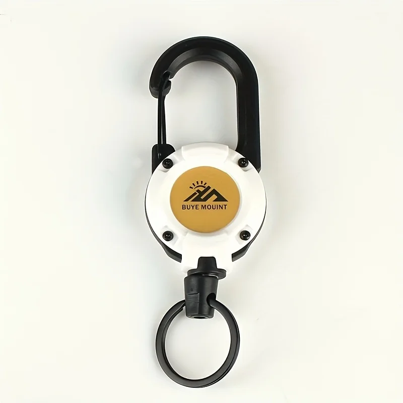 1/2/4/8 قطعة مشبك قابل للسحب في الهواء الطلق - إبزيم سهل السحب - حبل سلك فولاذي - حبل يد مضاد لفقدان الصيد - مشبك تسلق #5