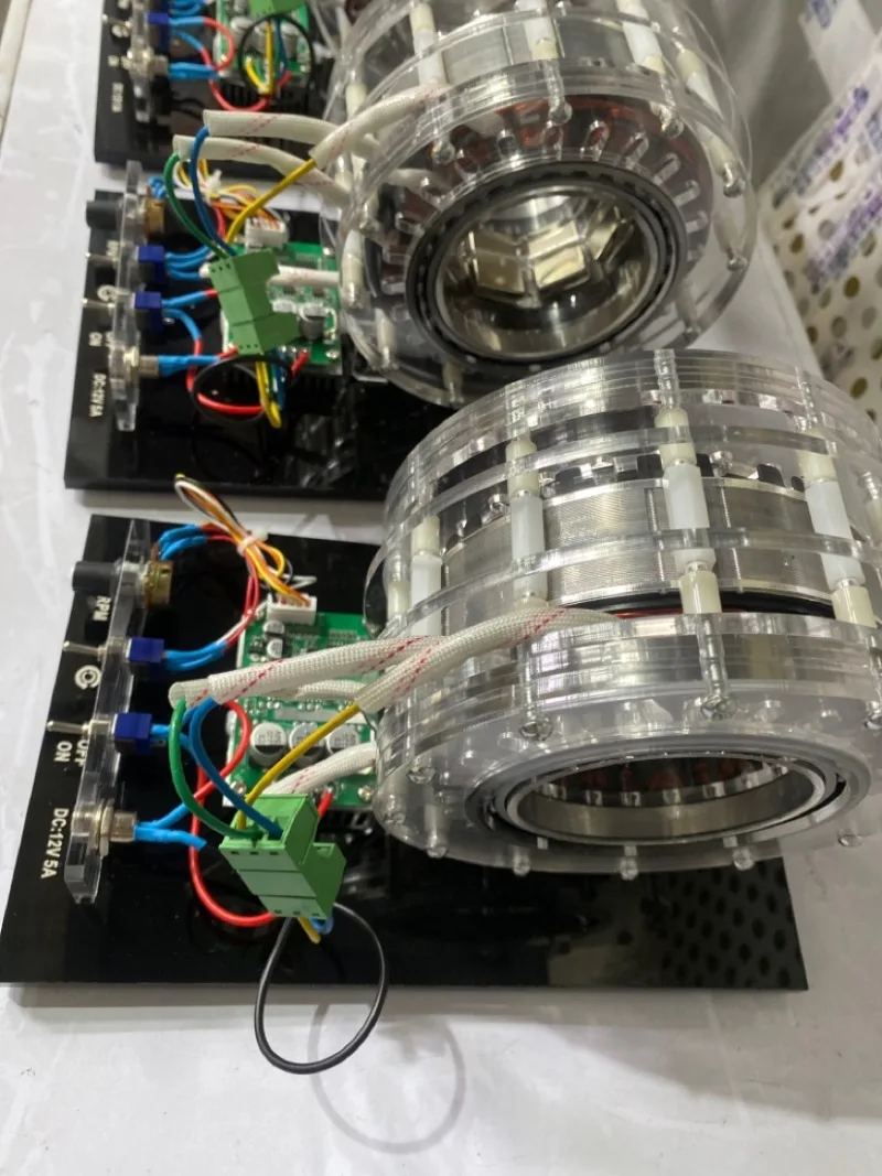 Shaftless High Power Brushless Internal Rotor Motor Teaching Demonstration Model