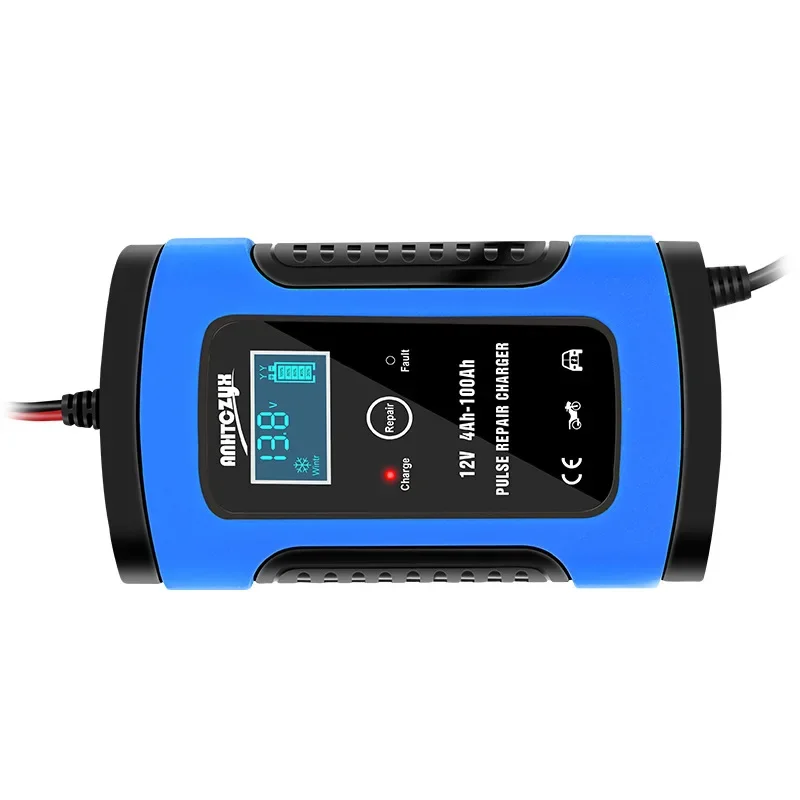 E-FAST ZYX-J10 12V Motorcycle and Automobile Battery Charger Full Intelligent Repairing Lead Acid Charger