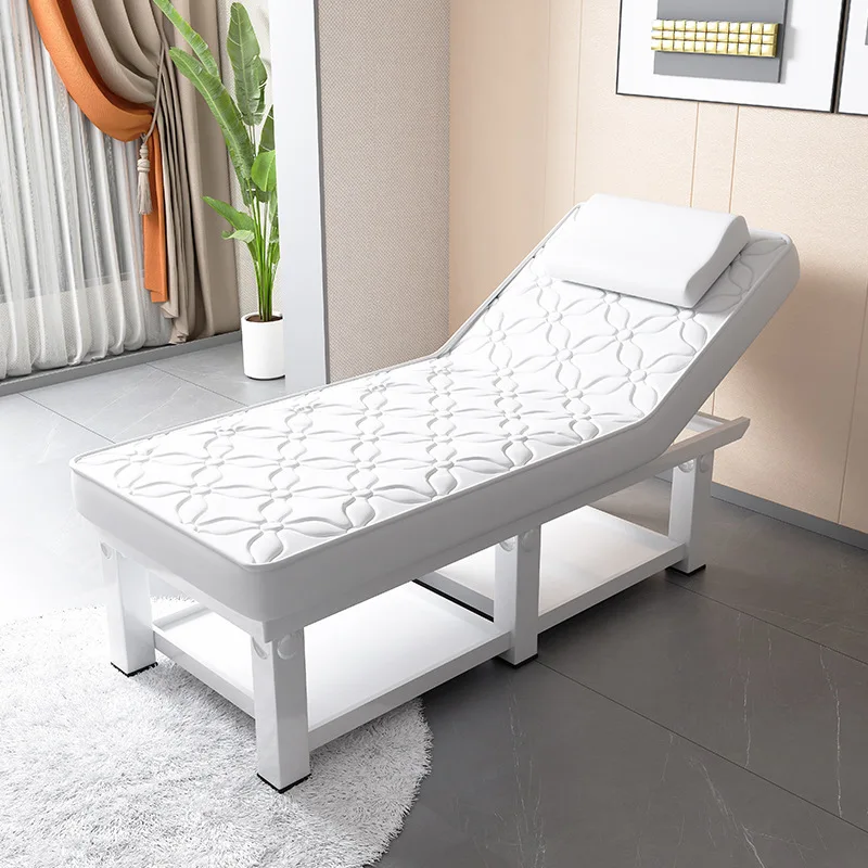 Light luxury massage bed, household moxibustion body massage bed with chest hole, special bed for beauty salon