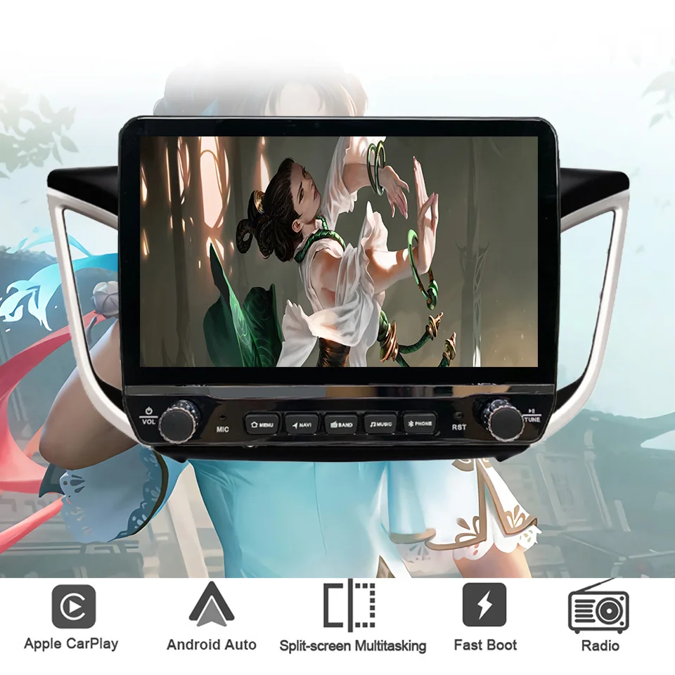 2Din Autoradio Multimedia PC Tablet For Hyundai Creta IX25 2014 - 2019 Auto GPS DVD Video Music Player Car intelligent systems