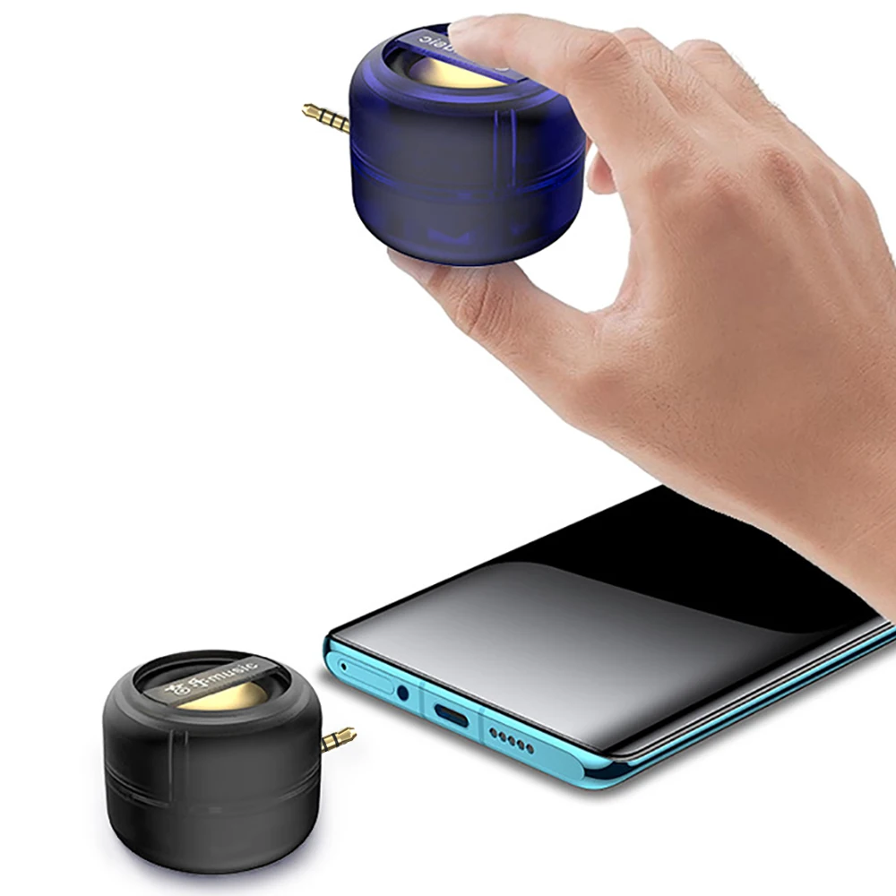 Mini Music speaker Sound Column Hifi Music Stereo Sport For Pc Laptop Phone Mobile Portable Rechargeable Small Speaker 3.5mm