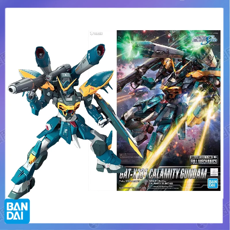 Bandai Original GAT-X131 CALAMITY GUNDAM FULL MECHANICS MG 1/100 อะนิเมะAction Figureประกอบของเล่นสะสมของขวัญ