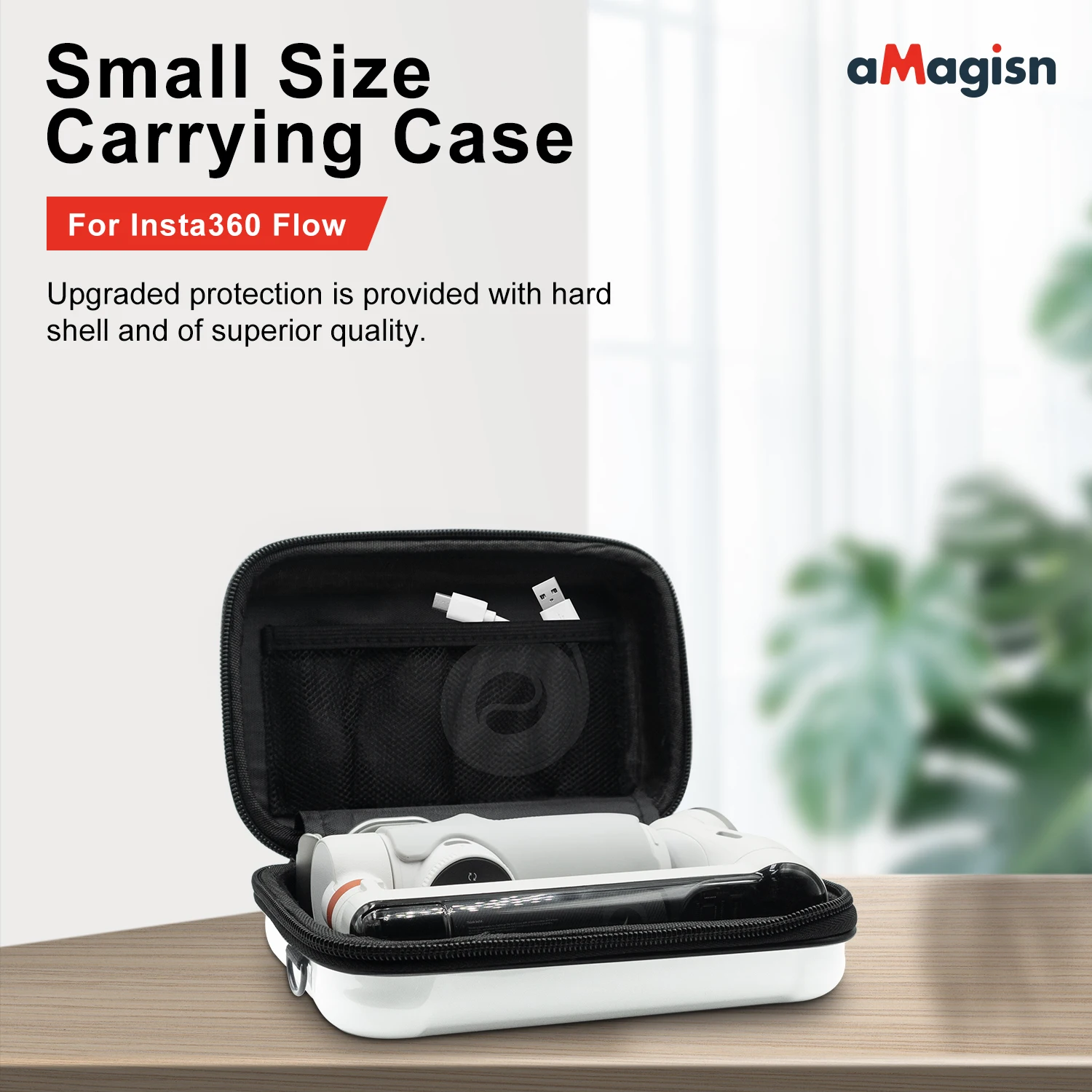 

aMagisn Action Camera Accessories carrying case oners High-end portable waterproof carrying bag For Insta360 GO 3 Small Medium