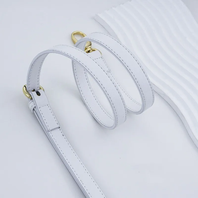 Di Bag Chain Strap Shoulder Belt Accessories Three or Four Grid Leather Strap Replacement the Luxury Original Chain of the Bag