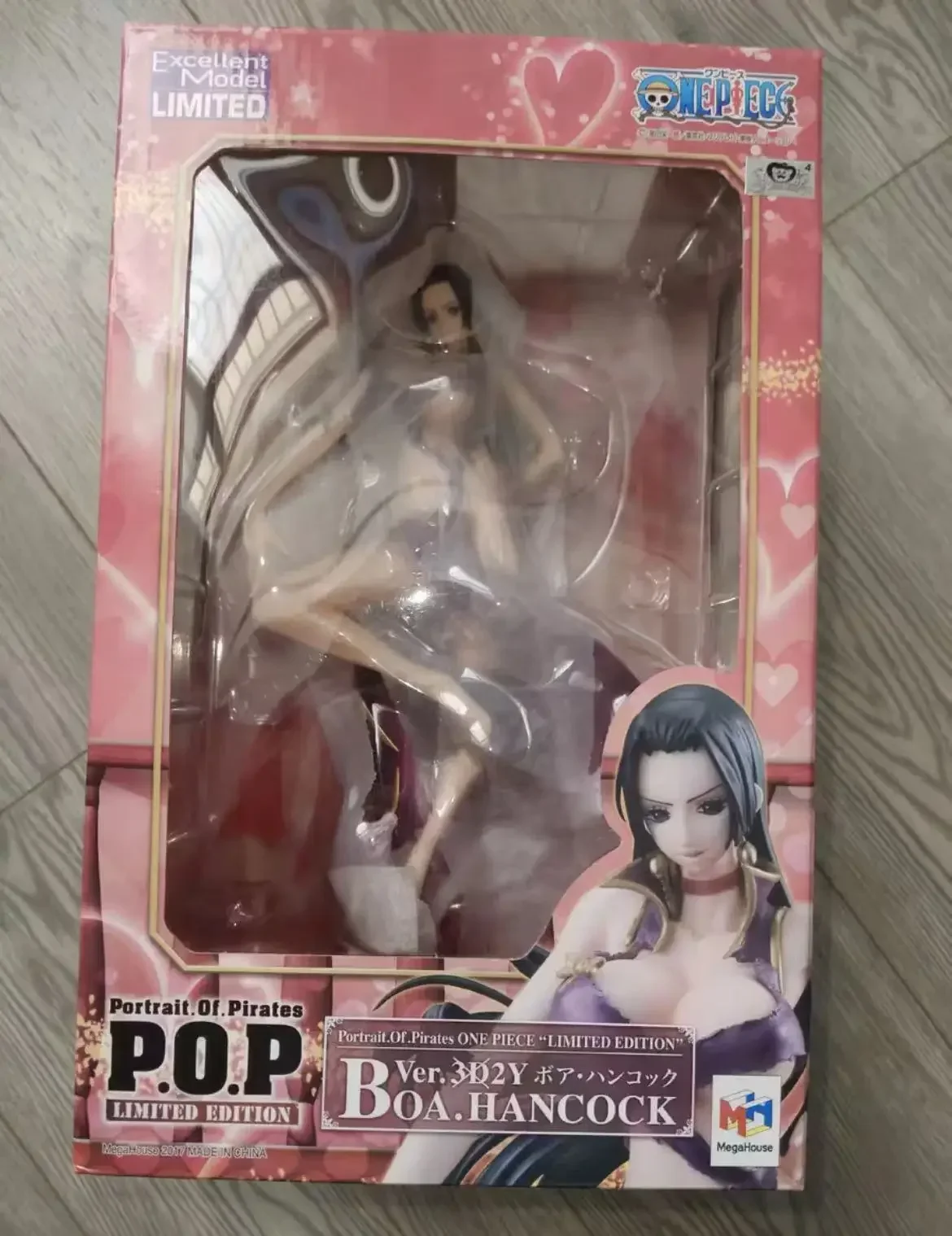 Auf Lager Mega house Portrait. of. Piraten ein Stück Boa Hancock neue Anime Figur Modell Jungen Spielzeug Action figuren Sammlung Puppe PVC