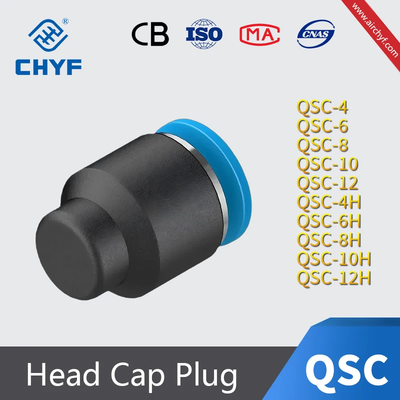 Festo-type QSC Series Push-in cap QAS-4/6/8/10/12-H Pneumatic Components and Accessories