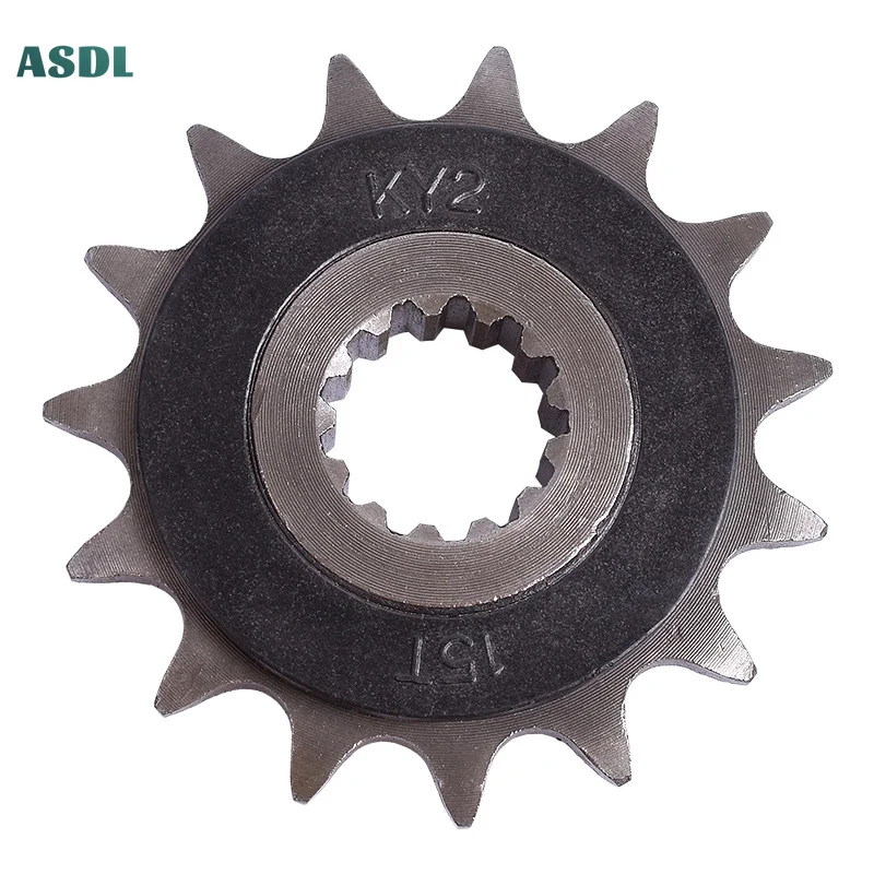 Motorcycle 15T Front Silent Sprocket For Honda CB-1 CB 400 500 CBR400 RVF400 NC35 VFR400 CBF500 ABS CB400 NC31 CBR 400 NC23 NC29