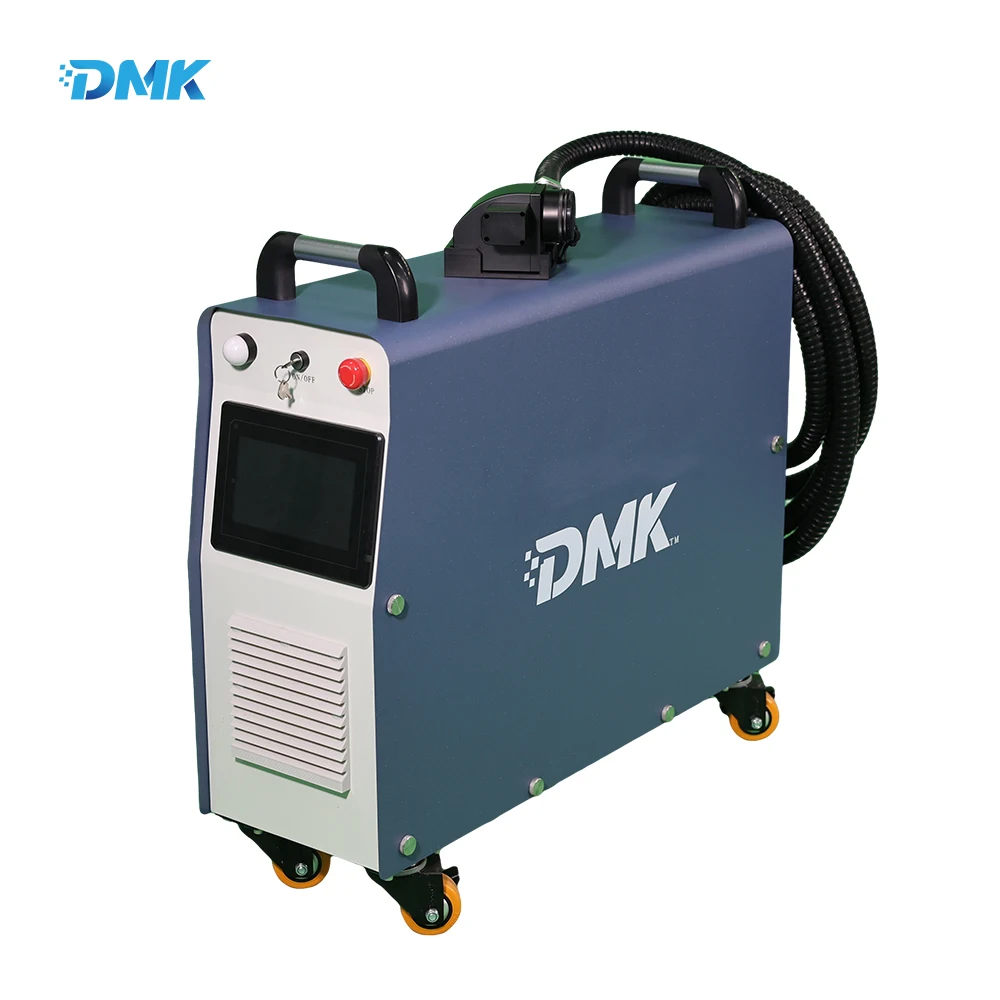 DMK portatile 200W Pulse Laser Cleaner Machine Laser Cleaner per la rimozione della resina dell\'olio della vernice ruggine