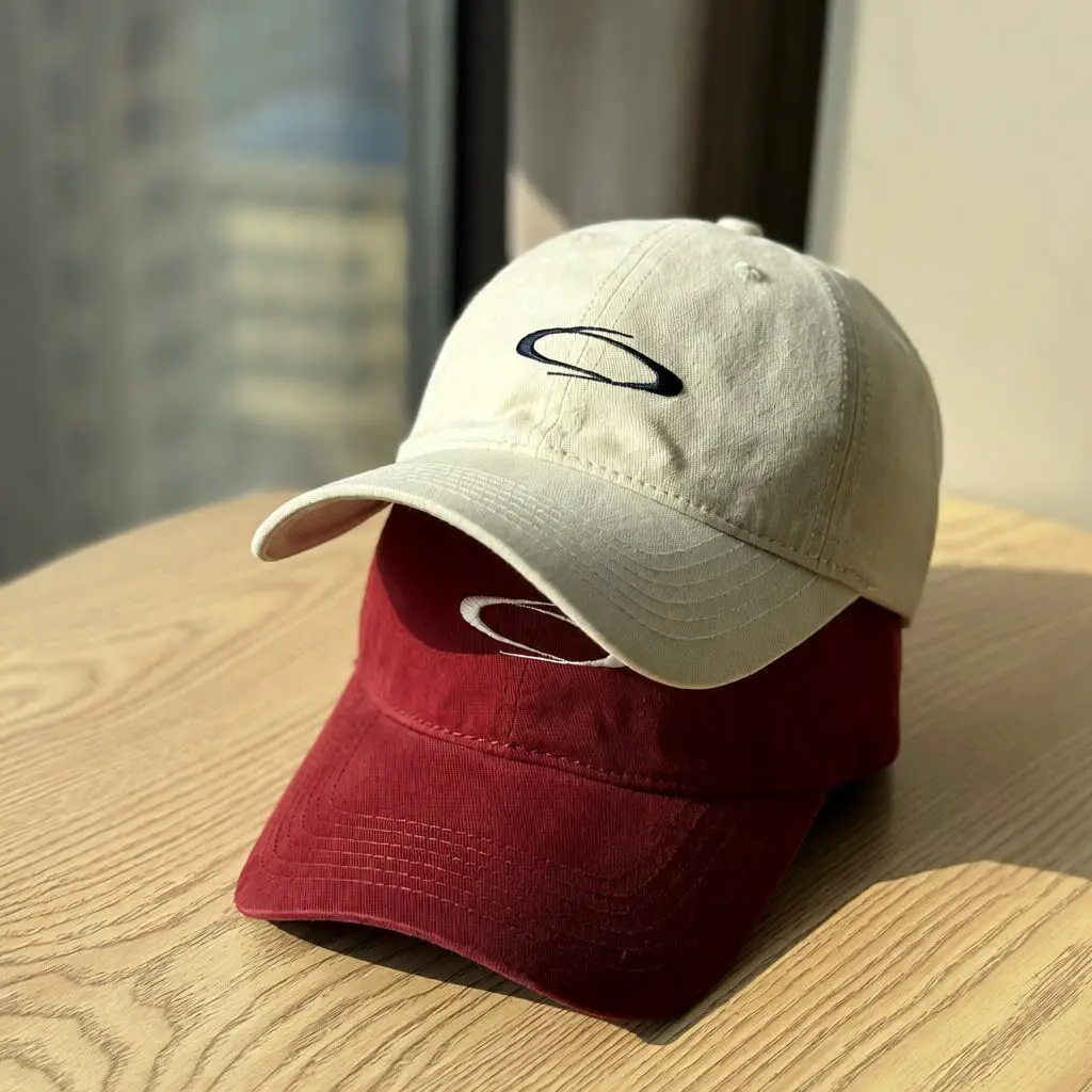 Cotton Baseball Cap For Men Spring Summer Casual Letter Embroidery Student Hip HOP Hat Outdoor Sport Sun Caps