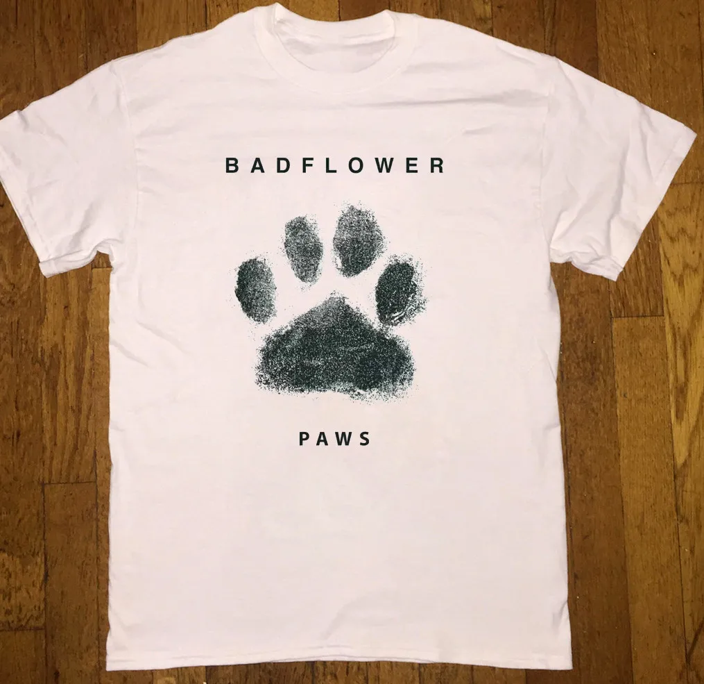 

Badflower Band Paws Classic T Shirt White All Size S-5Xl Gift Fan KK178